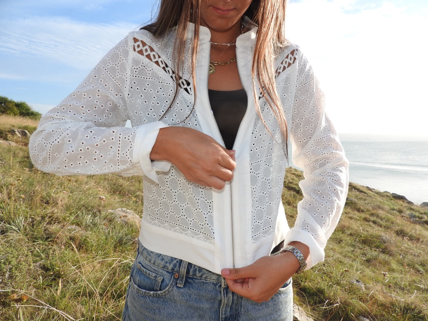 Campera FUGAZ - Blanco